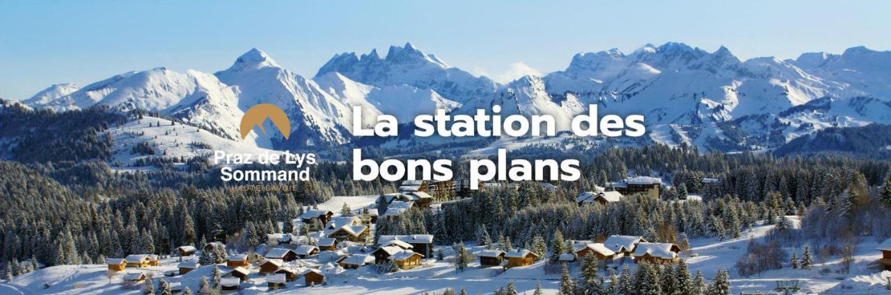 Studio Cabine Praz De Lys Taninges Ngoại thất bức ảnh